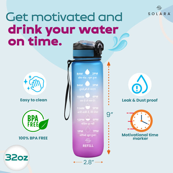 Motivational Water Bottle 3.8 L