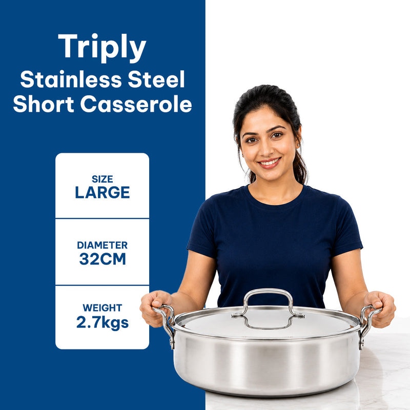 Triply Short Casserole