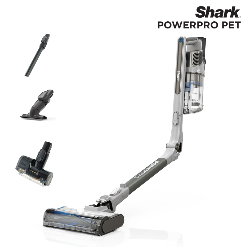 Shark PowerPro Pet Cordless Stick Vacuum (IZ380INT) | 180° Flex Wand & Handheld