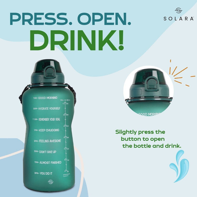 Motivational Water Bottle 3.8 L