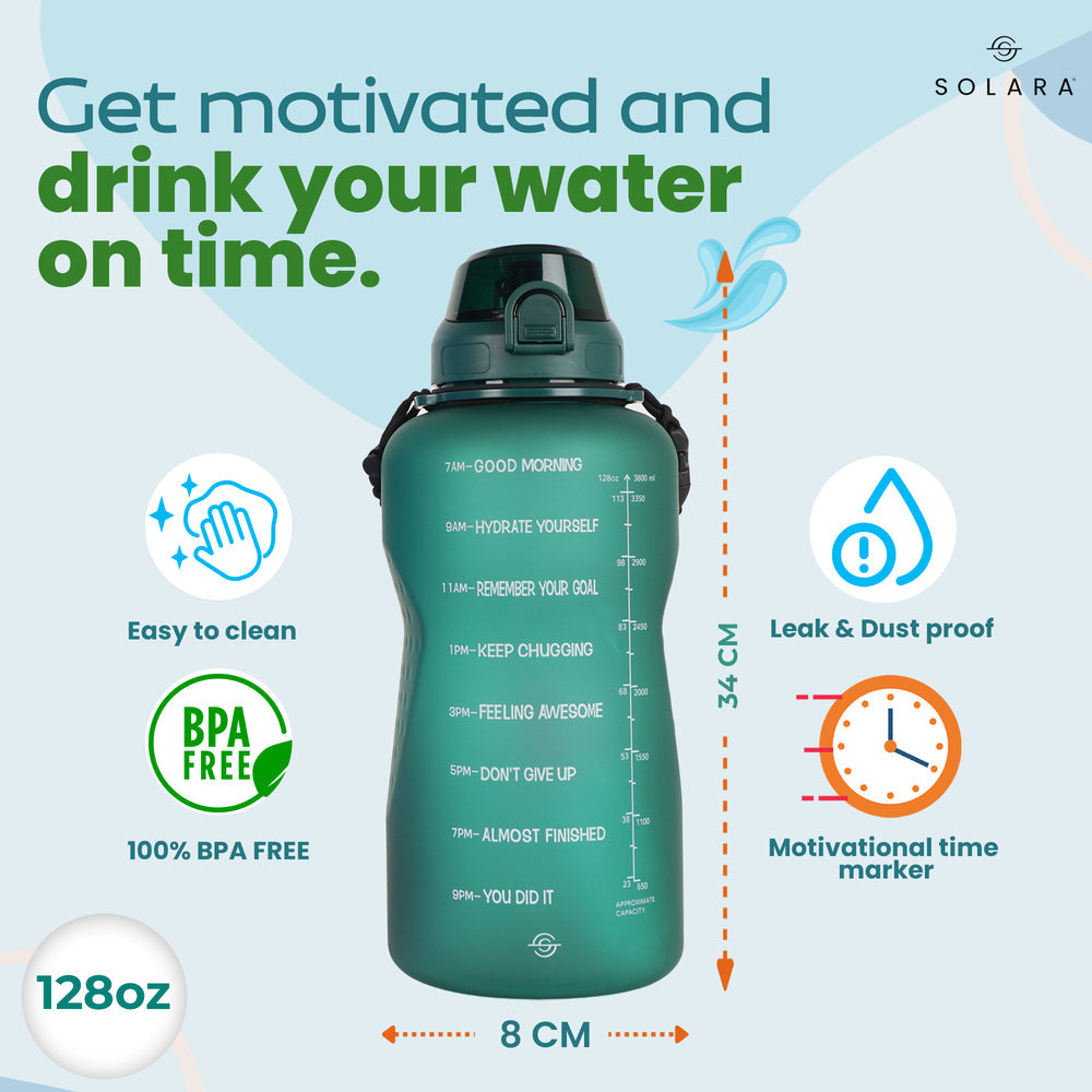 Motivational Water Bottle 3.8 L