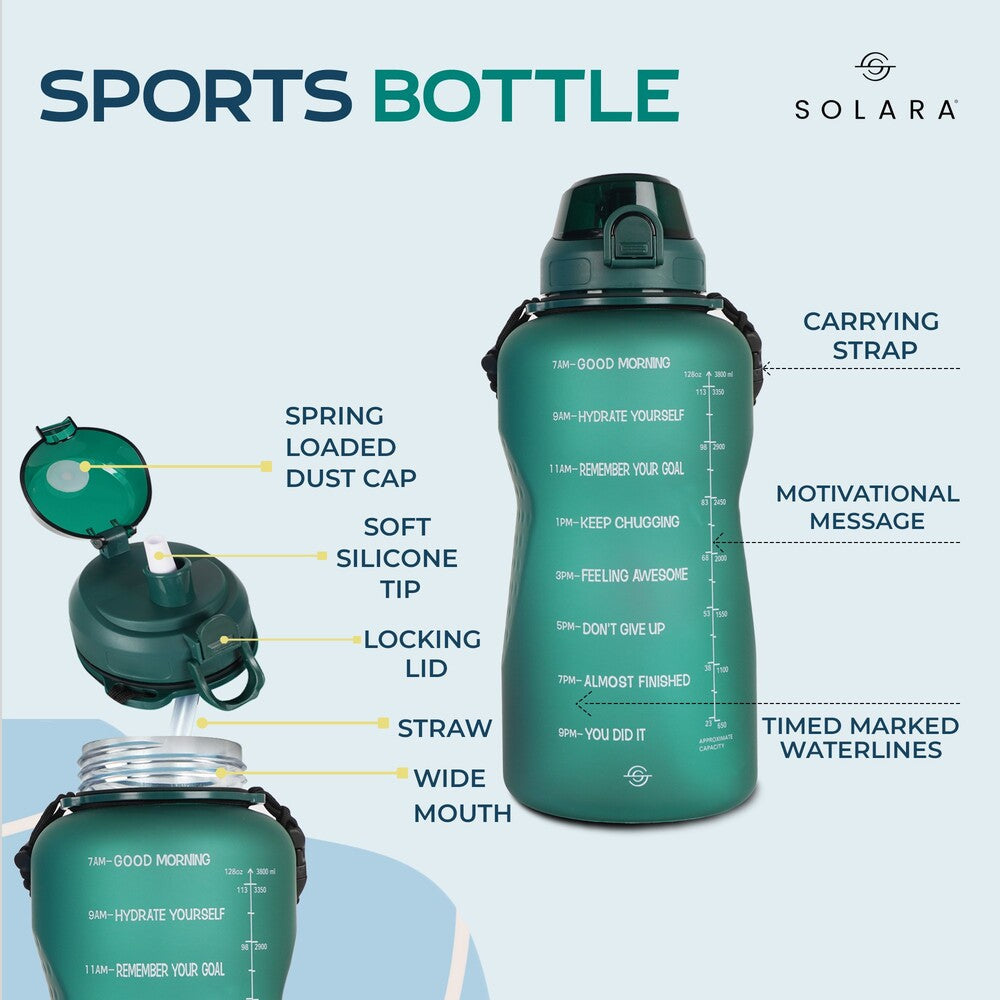 Motivational Water Bottle 3.8 L