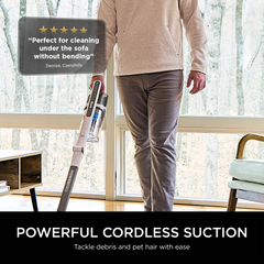 Shark PowerPro Pet Cordless Stick Vacuum (IZ380INT) | 180° Flex Wand & Handheld