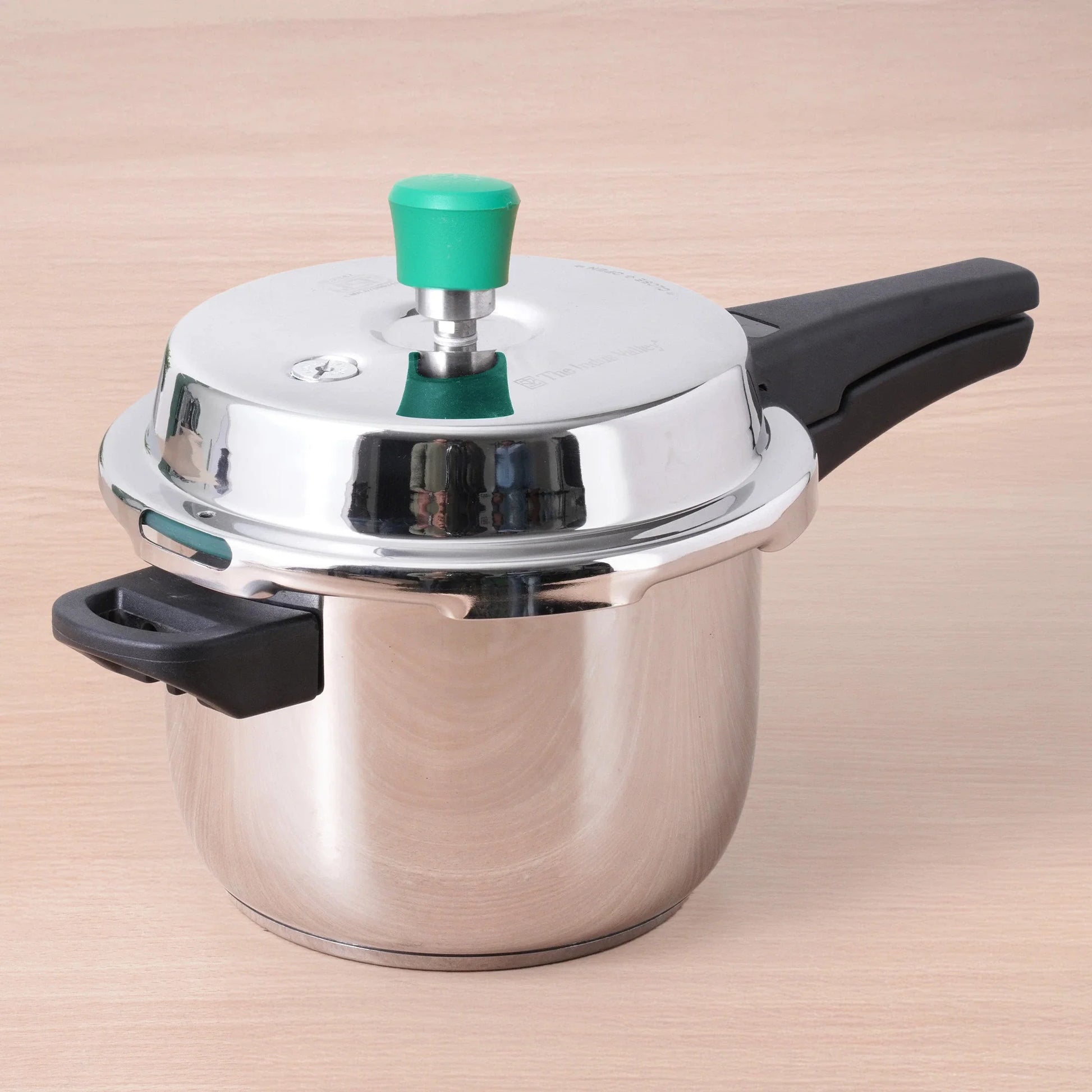 QuicKooker Tri-Steel Stainless Steel Pressure Cooker, Premium Quality, 3 Layer Heavy Bottom, 100% Safe, ISI Certified, 3 Yr Warranty, Induction & Gas, 3/5 L