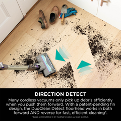 Shark PowerDetect Clean & Empty Cordless Stick Vacuum (IP3251INT) | Auto-Charging and Auto Empty Dock