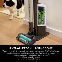 Shark PowerDetect Clean & Empty Cordless Stick Vacuum (IP3251INT) | Auto-Charging and Auto Empty Dock