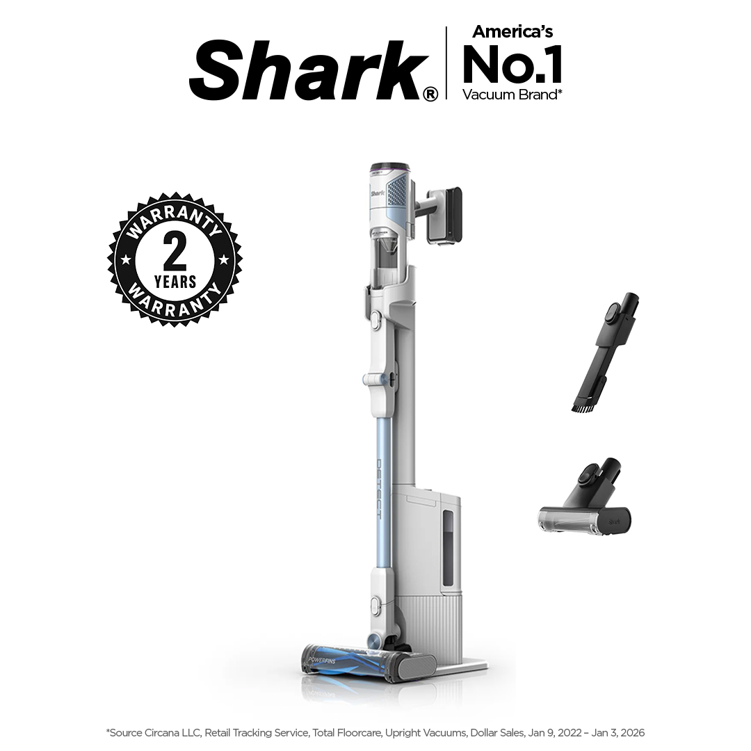 Shark Detect Clean & Empty Cordless Stick Vacuum (IW4621INT) | Flex Wand + Auto-Empty Base