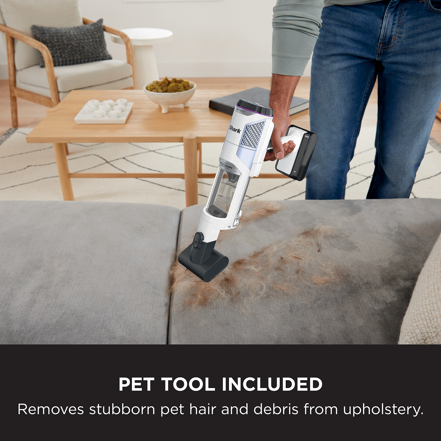 Shark Detect Clean & Empty Cordless Stick Vacuum (IW4621INT) | Flex Wand + Auto-Empty Base