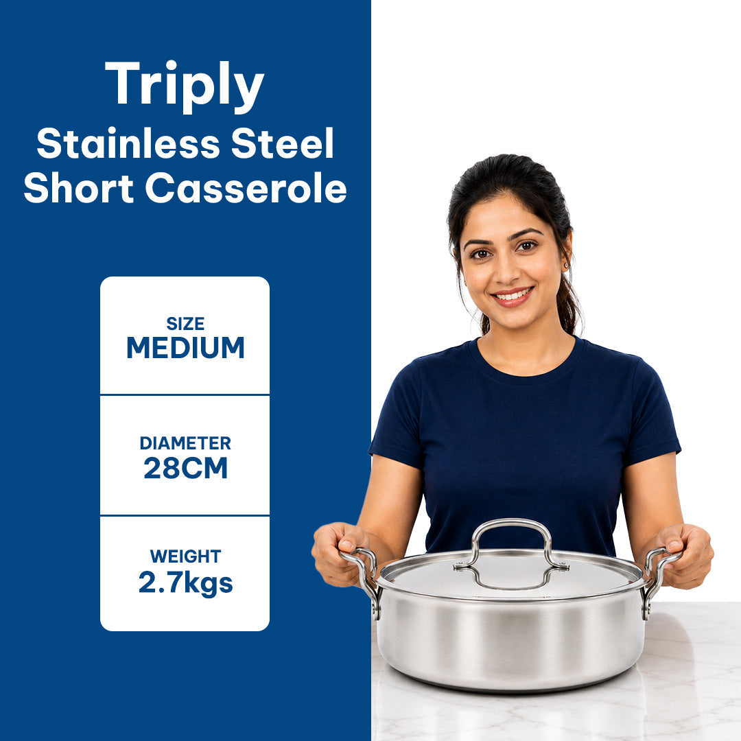 Triply Short Casserole