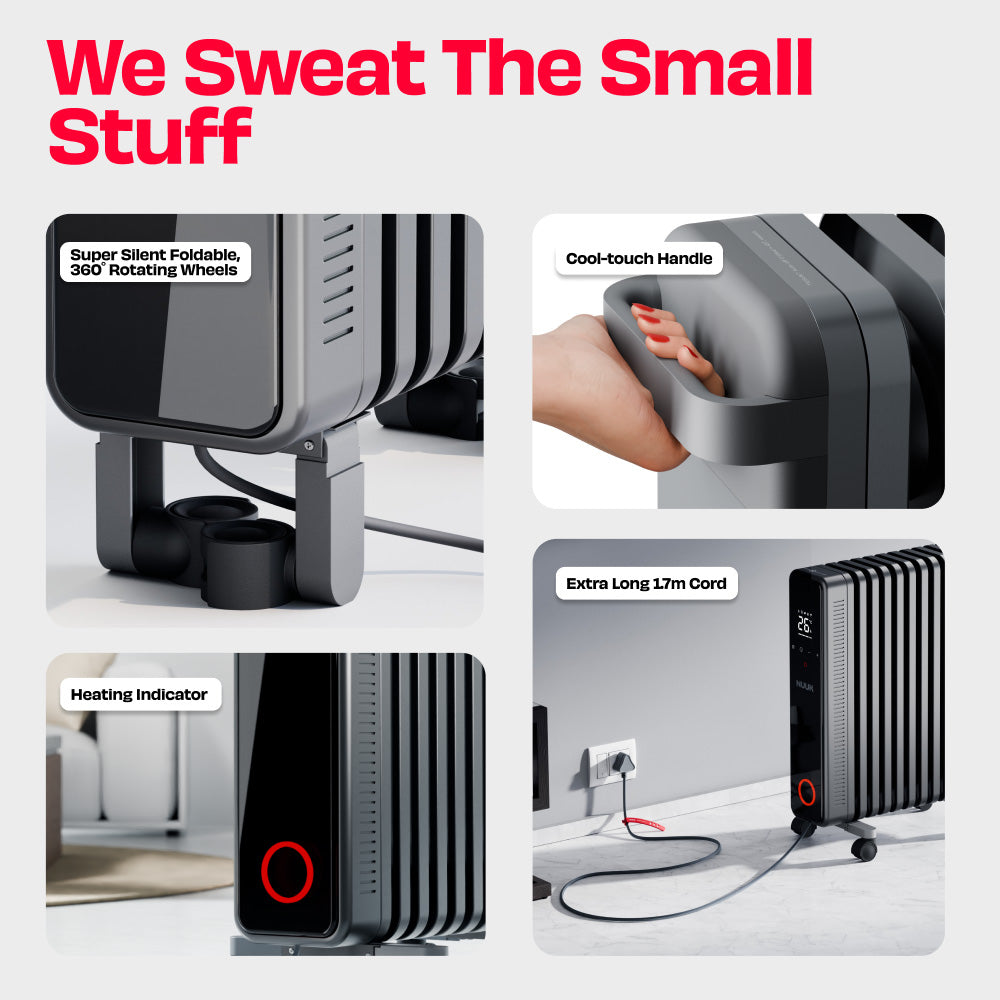 HÖT BLOX | Smart Oil Filled Radiator Heater with RapidHeat™ Tech