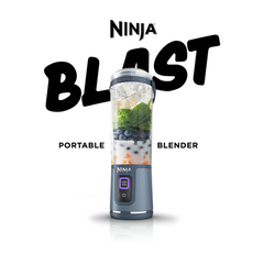 Ninja Blast Portable Cordless Blender (BC151IN) | 530ml, USB-C Rechargeable | Leak-Proof Lid