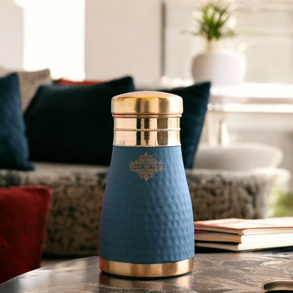 Personalized Copper Silk Finish Bedroom Water Bottle 950 ML