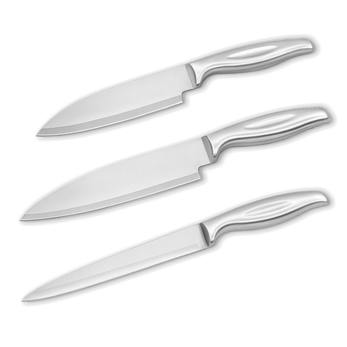 Stainless Steel Kitchen Knife Set - Pack of 2
