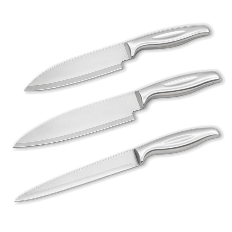 Stainless Steel Kitchen Knife Set - Pack of 2