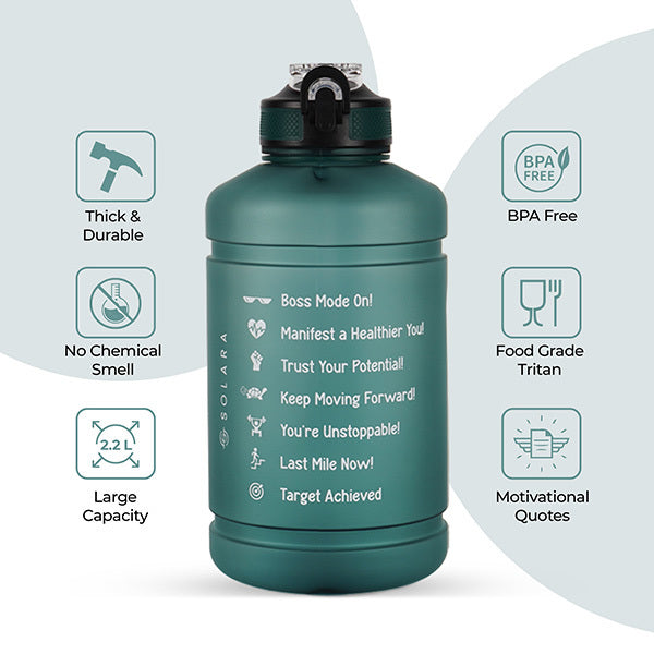 Motivational Water Bottle 3.8 L