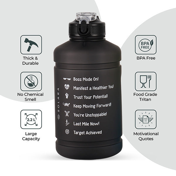 Motivational Water Bottle 3.8 L