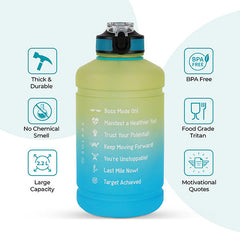 Motivational Water Bottle 3.8 L