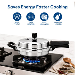 DumMatic Triply Pressure Pan
