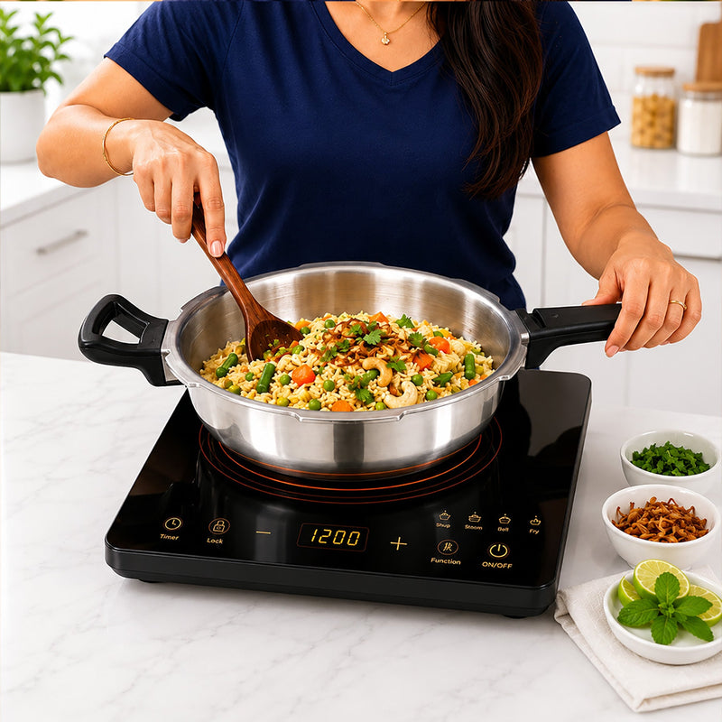DumMatic Triply Pressure Pan