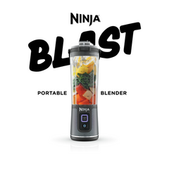 Ninja Blast Portable Cordless Blender (BC151IN) | 530ml, USB-C Rechargeable | Leak-Proof Lid