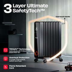 HÖT BLOX | Smart Oil Filled Radiator Heater with RapidHeat™ Tech