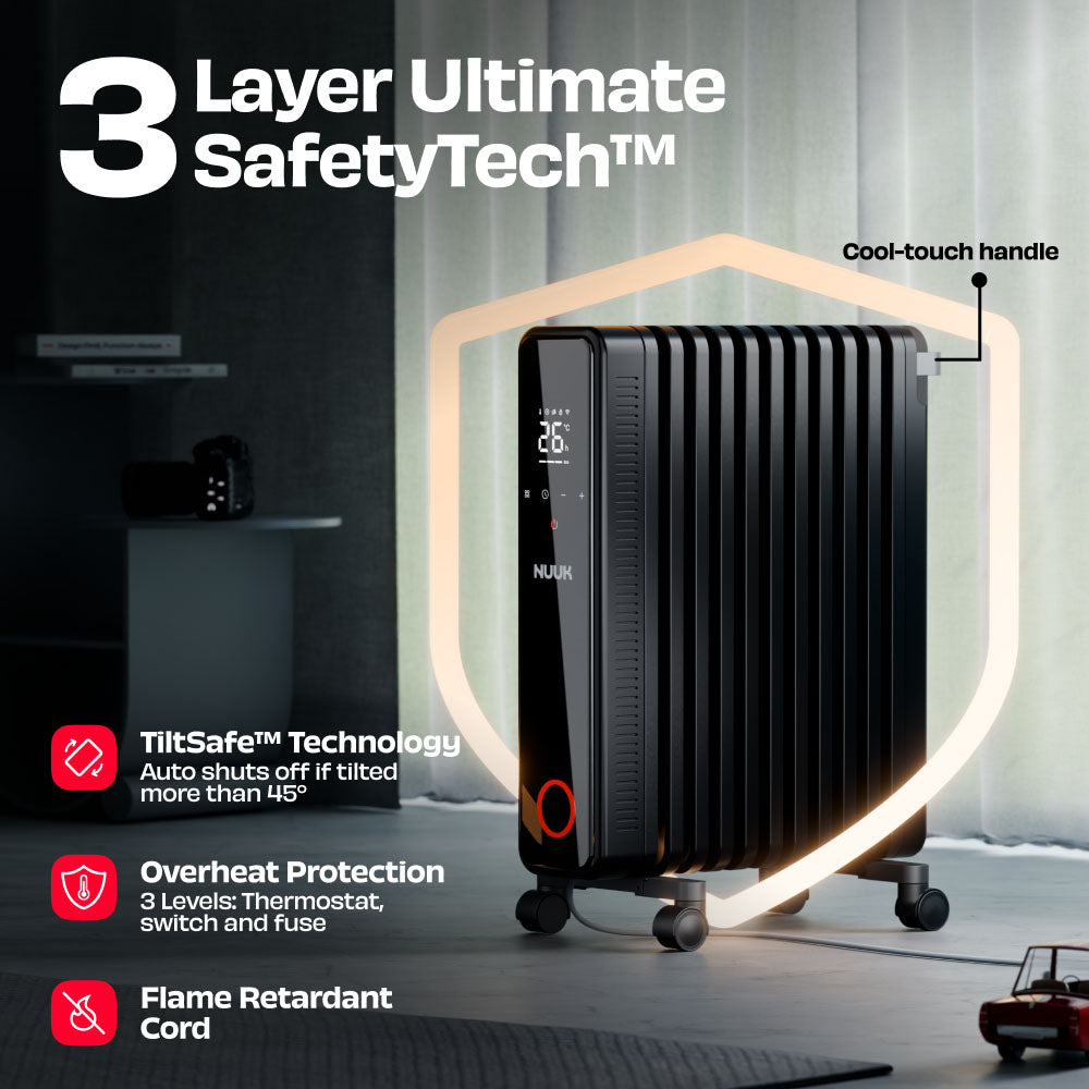 HÖT BLOX | Smart Oil Filled Radiator Heater with RapidHeat™ Tech