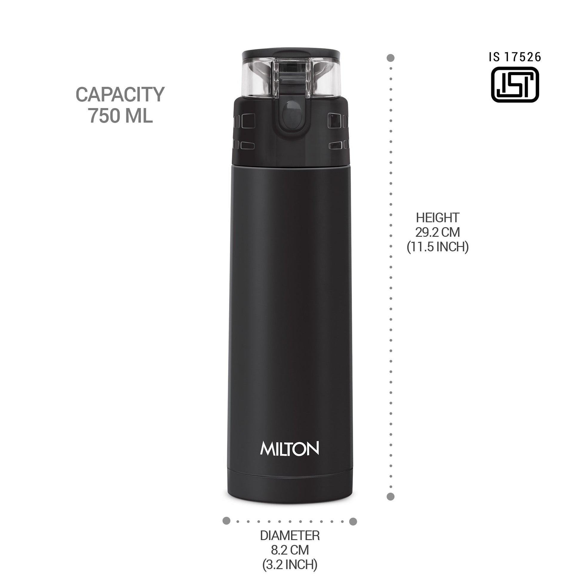Personalized Atlantis Thermosteel Water Bottle (Milton)