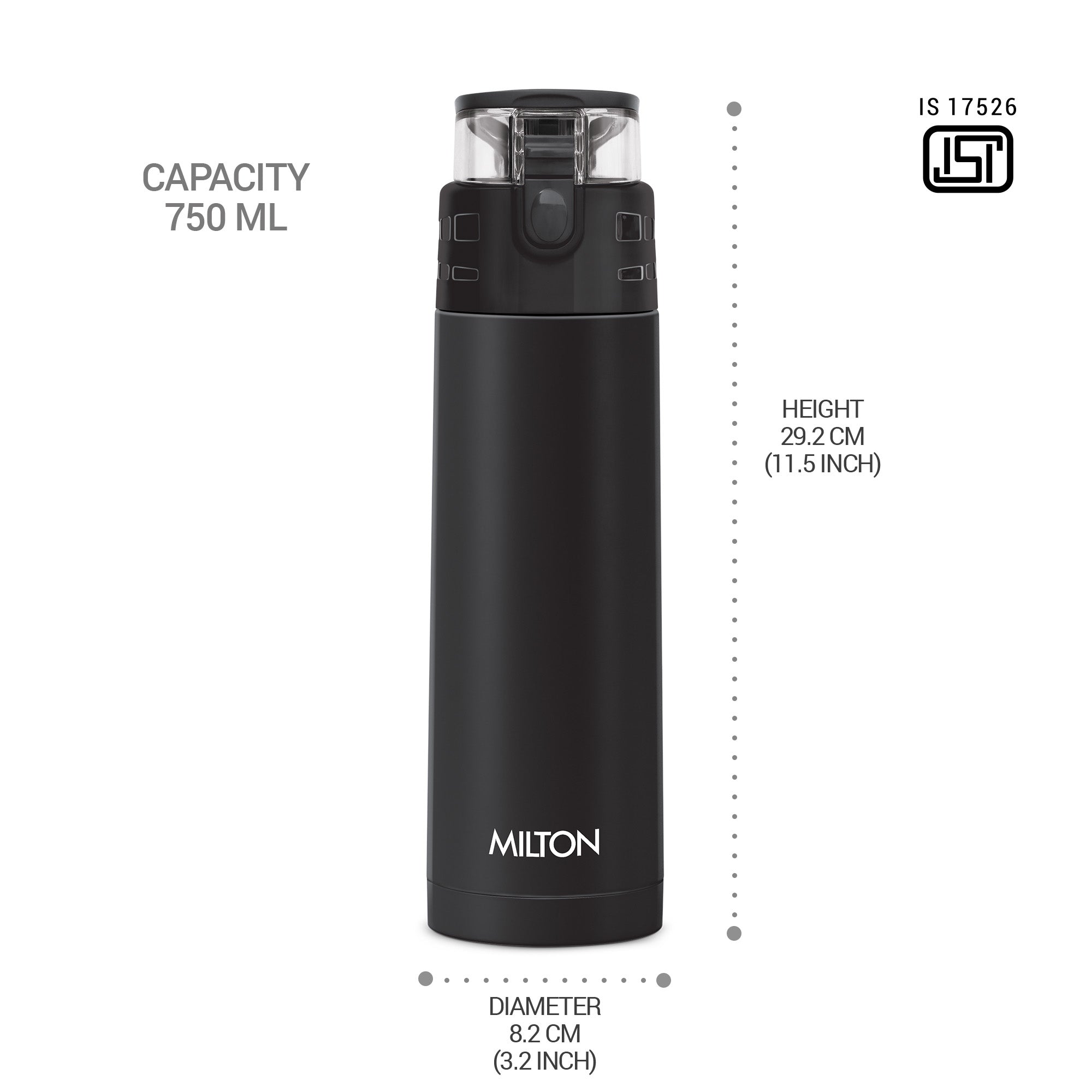 Personalized Atlantis Thermosteel Water Bottle (Milton)