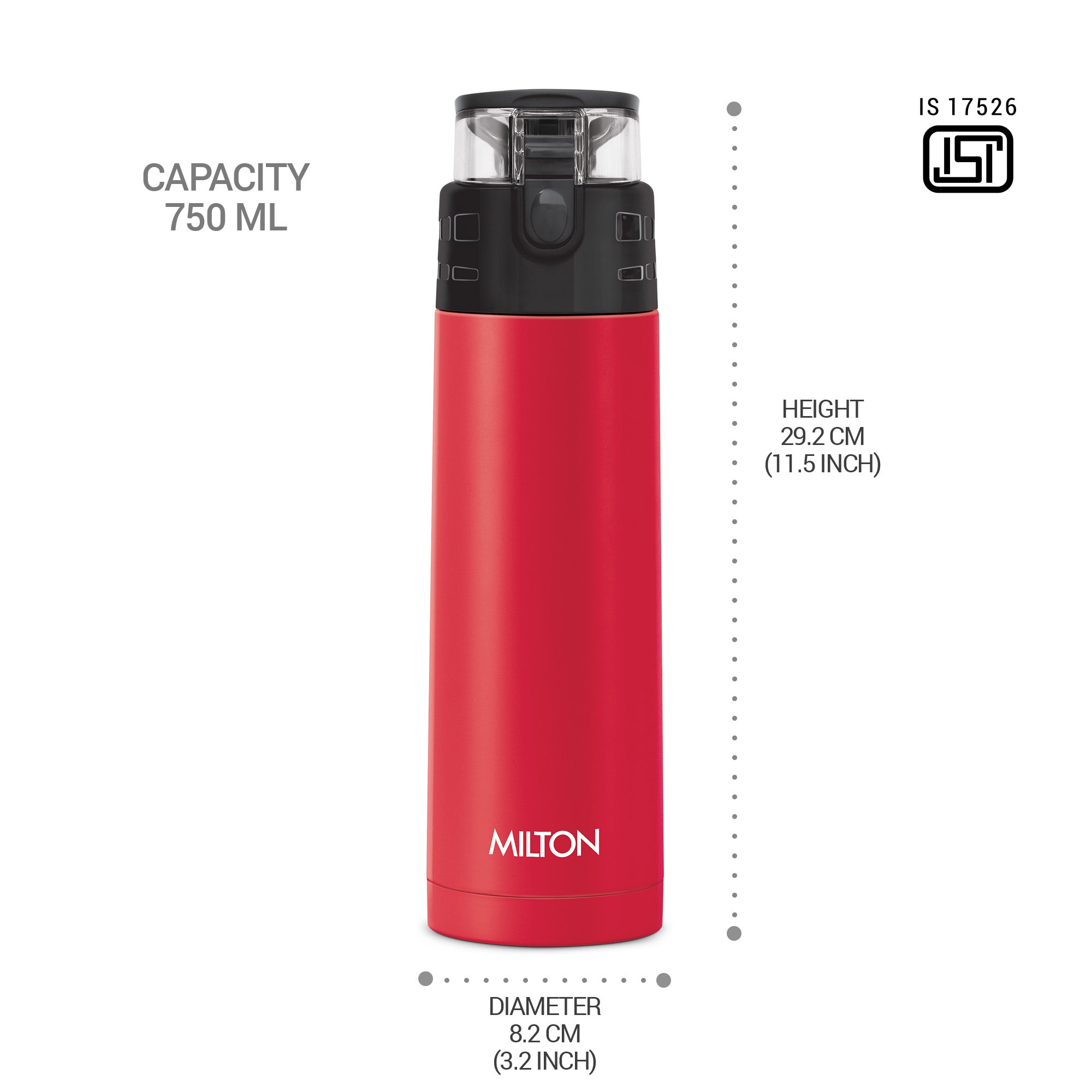 Personalized Atlantis Thermosteel Water Bottle (Milton)