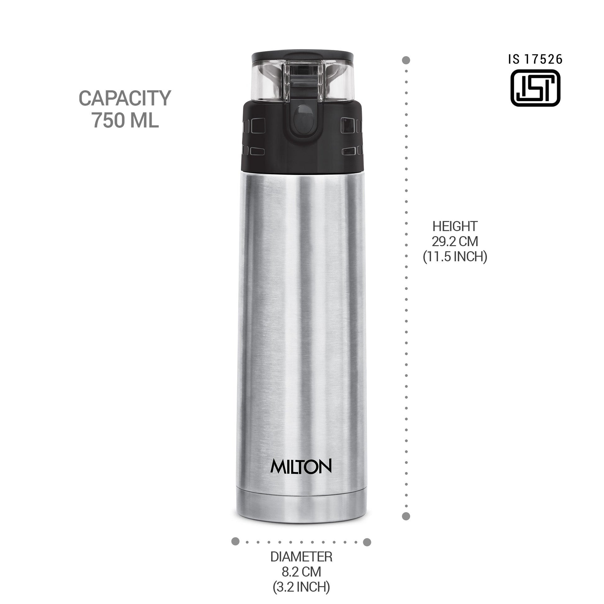 Atlantis Thermosteel Water Bottle (Milton)