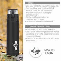 3D Personalized Atlantis Thermosteel Water Bottle (Milton)