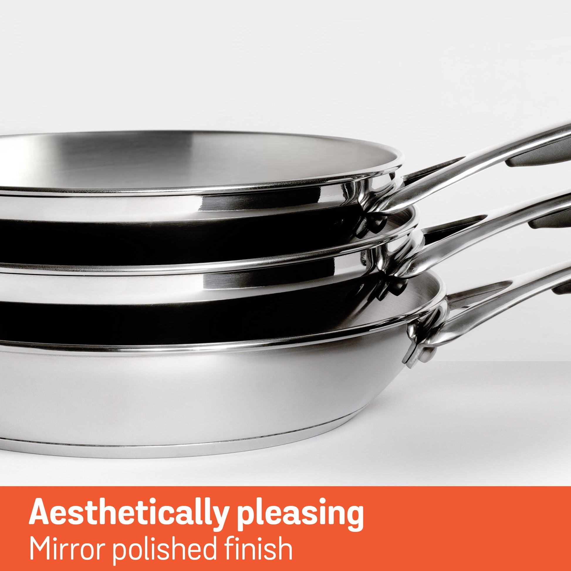 Meyer Select Stainless Steel Frypan 26cm (Induction & Gas Compatible)