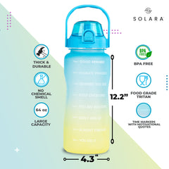 Motivational Water Bottle 3.8 L