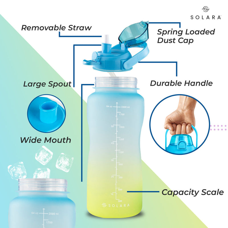 Motivational Water Bottle 3.8 L