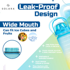Motivational Water Bottle 3.8 L