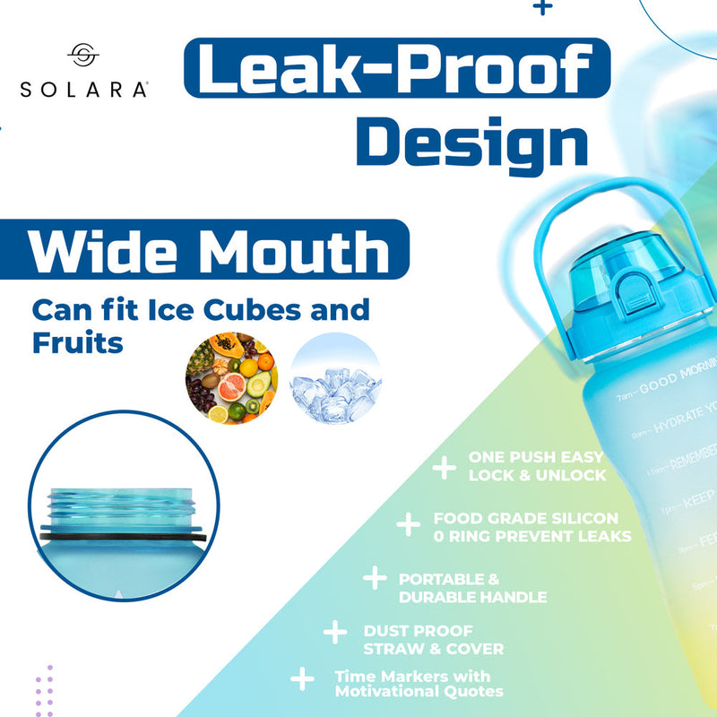 Motivational Water Bottle 3.8 L