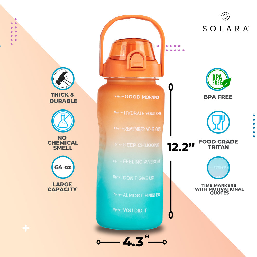 Motivational Water Bottle 3.8 L