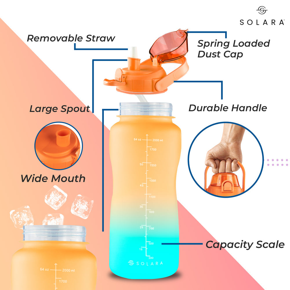 Motivational Water Bottle 3.8 L