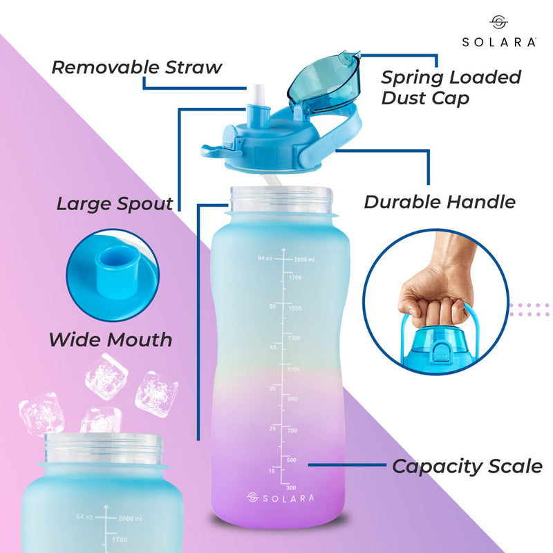 Motivational Water Bottle 3.8 L