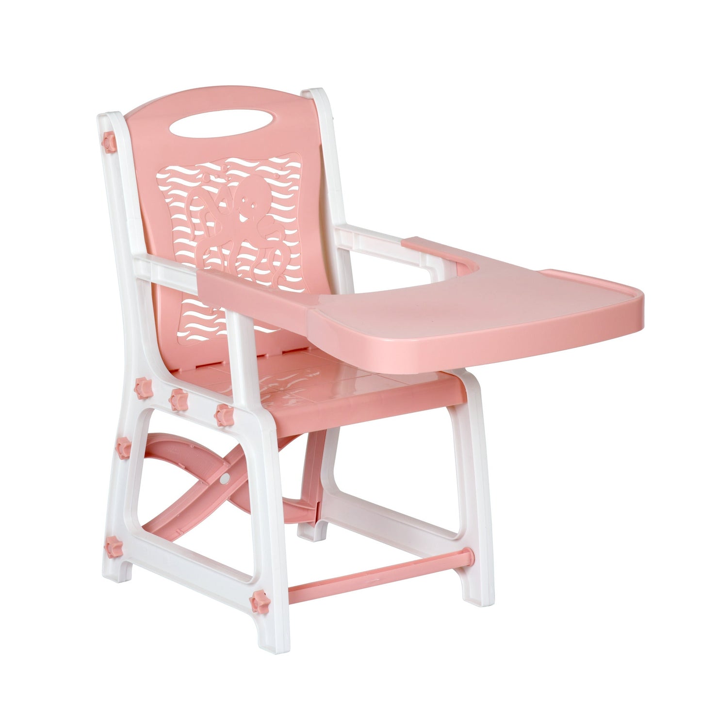 Nilkamal Octo Junior Plastic Kids Chair with Tray