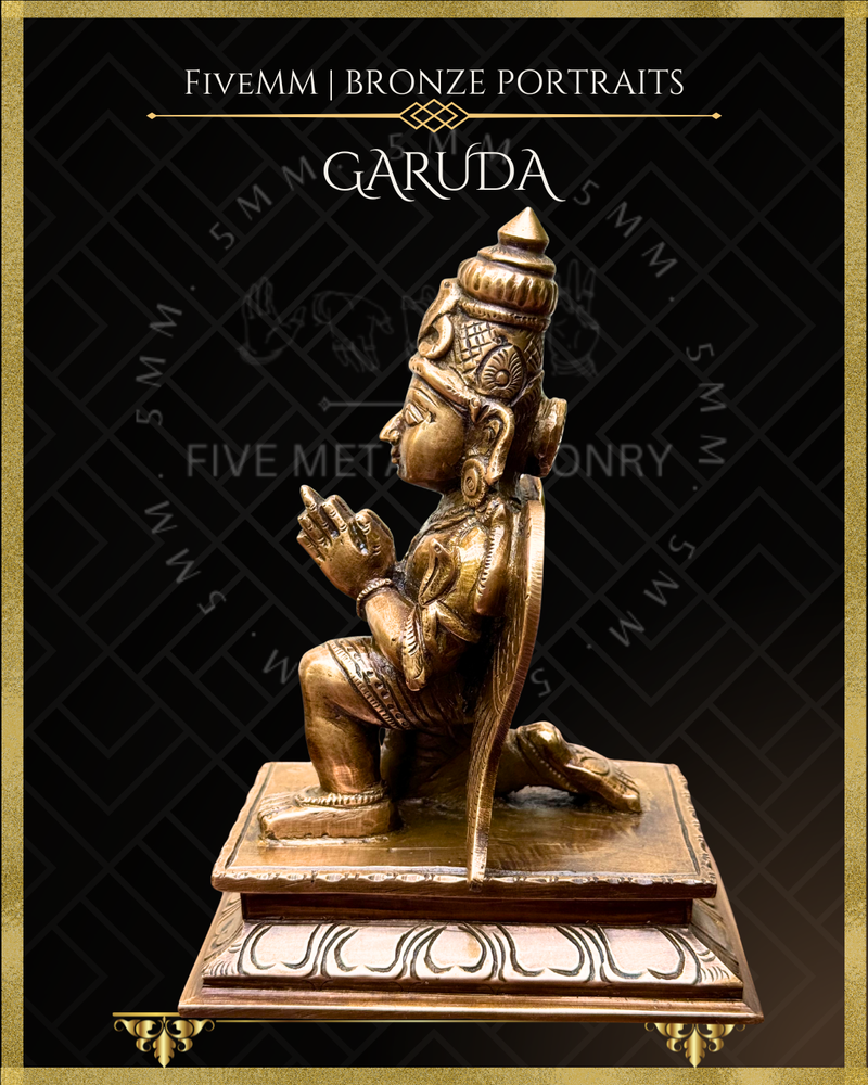 Garuda Panchaloha Bronze Icon - 6.5"