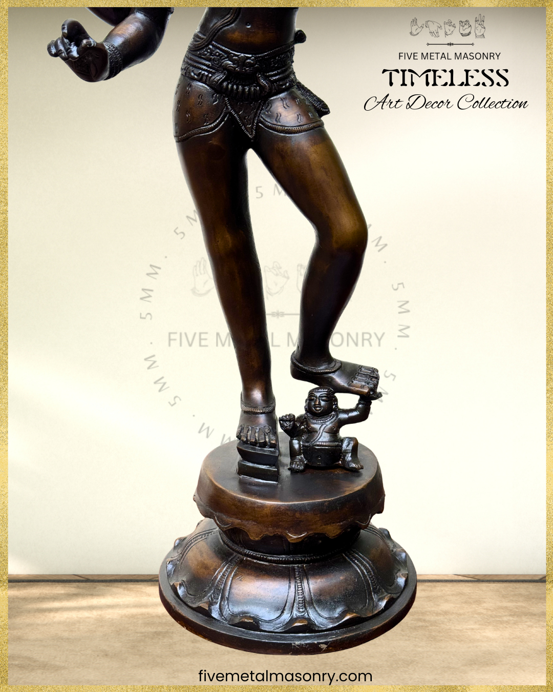 Tripurantaka Shiva Panchaloha Bronze Icon - 19" - Timeless Collection