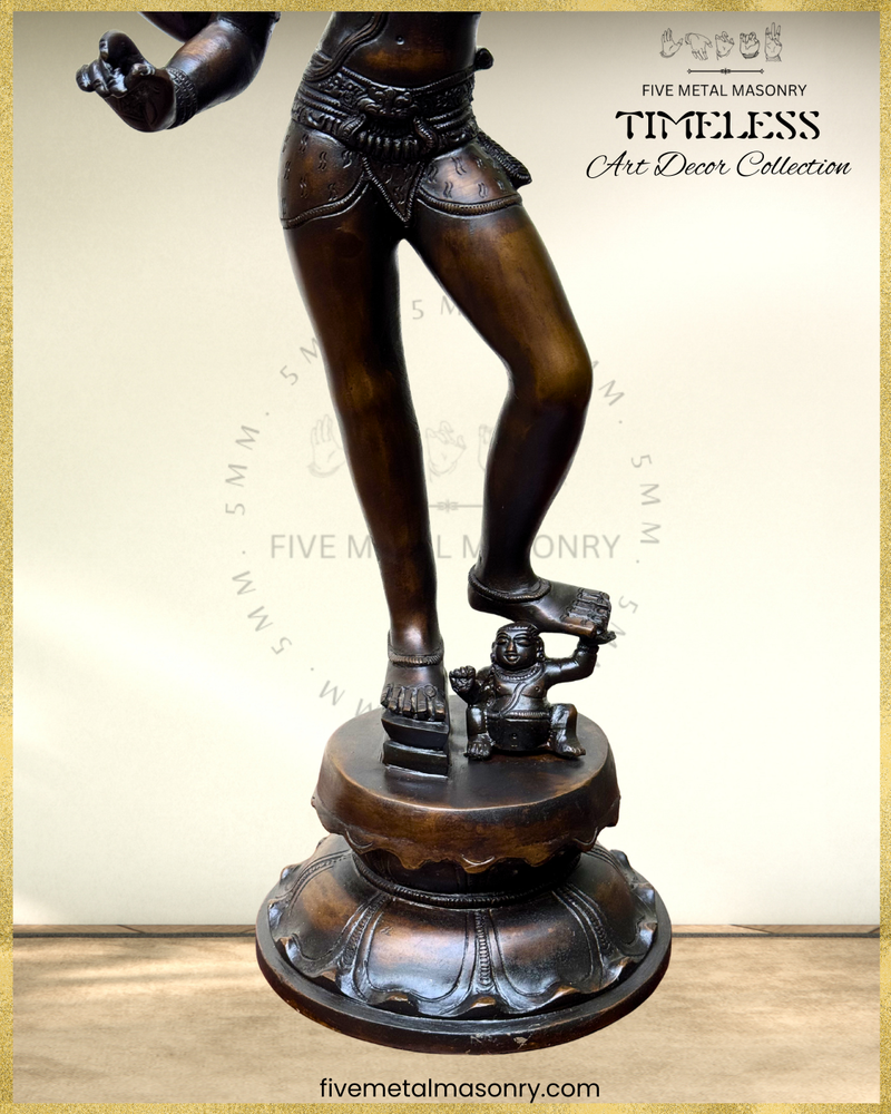 Tripurantaka Shiva Panchaloha Bronze Icon - 19" - Timeless Collection