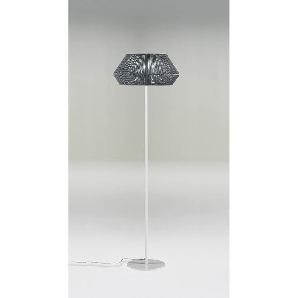 Alain Outdoor Rope Floor Lamp