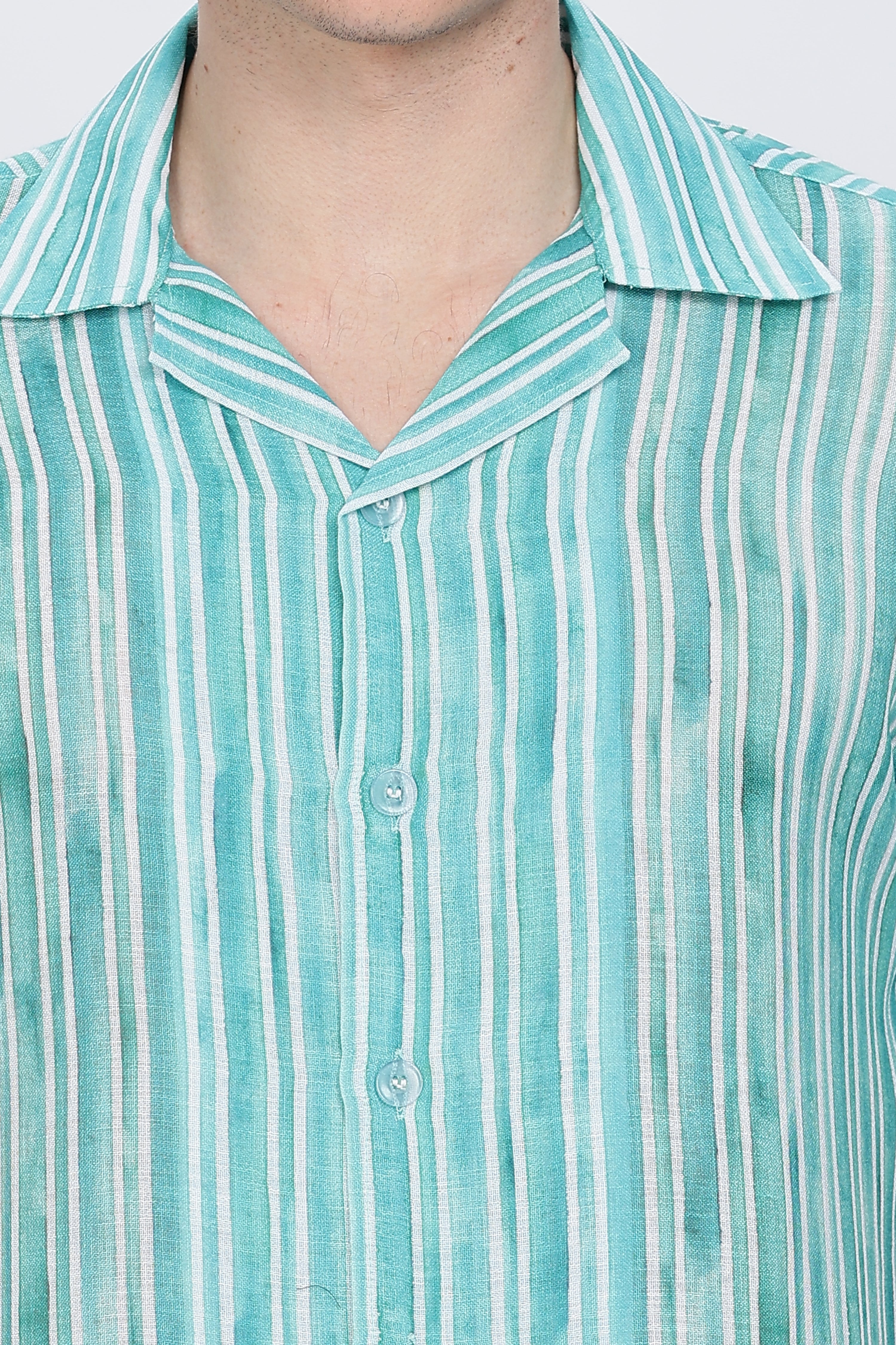 Regular Fit Printed Casual Shirt Retro Men-8