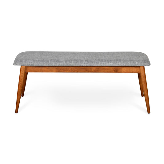 Nilkamal Bento Multi Use Medium Sitting Bench for Living Room | Dining Room (Walnut)