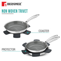 Bergner Hi-Tech Giro X Ceramic 20cm (3L) Casserole - Induction Bottom