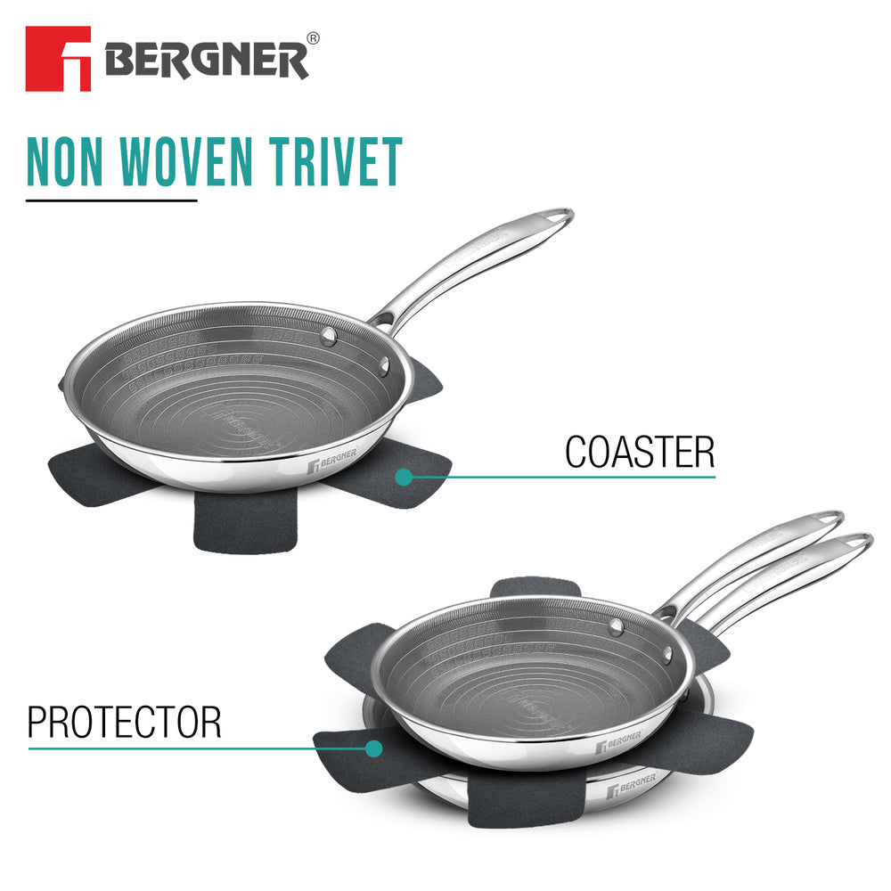 Bergner Hi-Tech Giro X Ceramic 28cm (8.2 L) Casserole - Induction Bottom