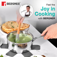 Bergner Hi-Tech Giro X Ceramic 16cm (1.6 L) Saucepan - Induction Bottom