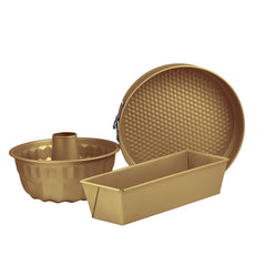 Bergner Cento Carbon Steel 3 Pcs Bakeware Set